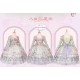 Mademoiselle Pearl Empresses In The Palace Collaboration Character Themed JSK One Piece and Sets(Reservation/Full Payment Without Shipping)